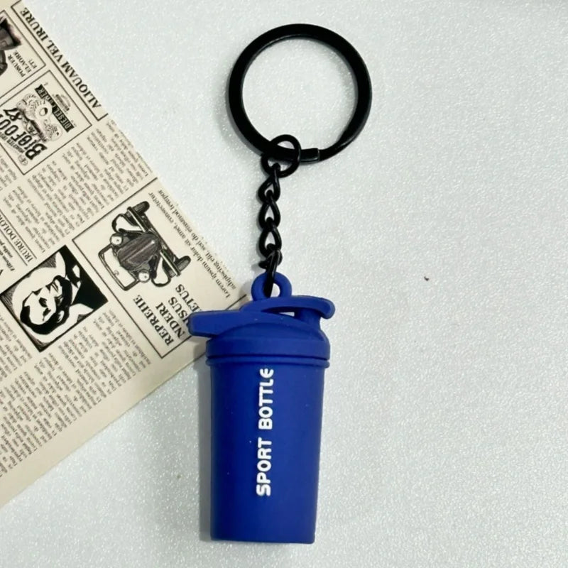 Creativity Weight Piece Barbell Keychain Gym Gifts for Gym Love Weight Piece Detachable Barbell Key Chain Charm Bag Pendant