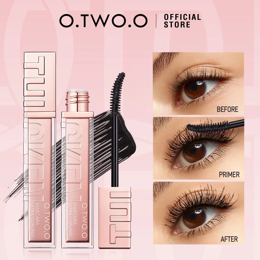 O.TWO.O 5D Mascara Eyelash Extension Volumizing Long-Wearing Smudge-Proof Thick Quick-drying Waterproof Black Mascara Eye Makeup