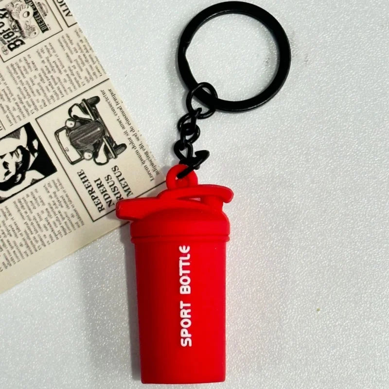 Creativity Weight Piece Barbell Keychain Gym Gifts for Gym Love Weight Piece Detachable Barbell Key Chain Charm Bag Pendant