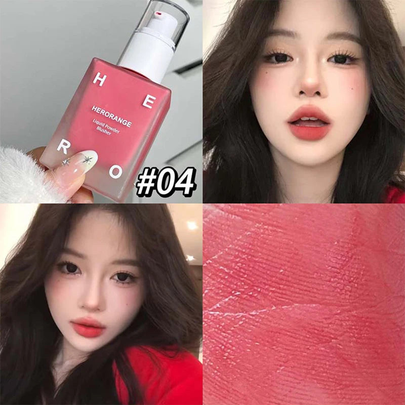 Melt Skin liquid blush monochrome matte Hold makeup Lift Color Korean young sister White Blush cream