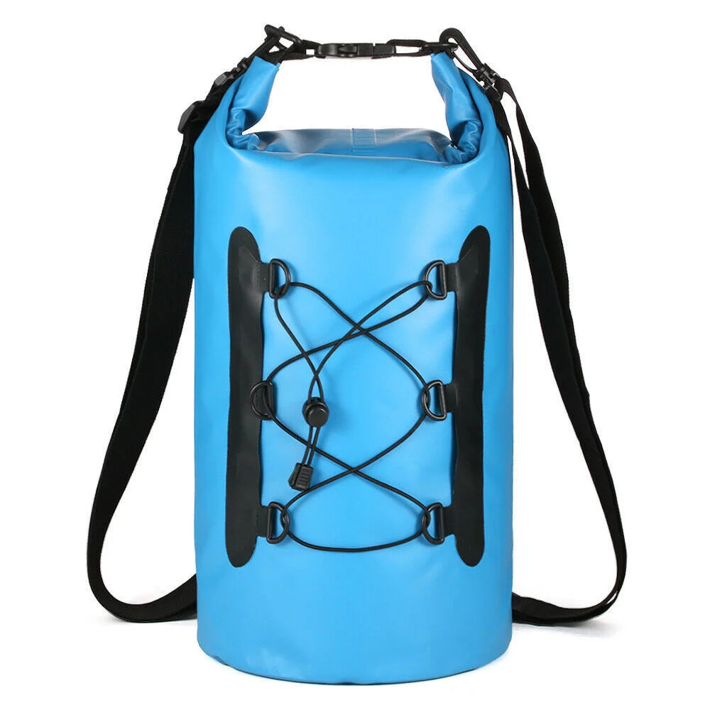 15L Swimming Bucket Dry Waterproof Bag Dry Bag Sack Waterproof Floating Dry Gear Bags For Boating Fishing Rafting Swimming