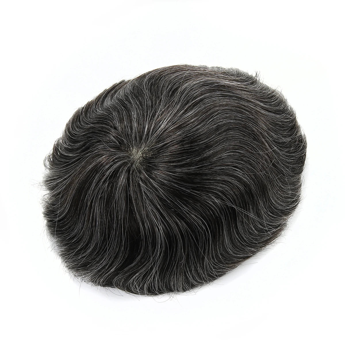 Beeos TJNG 6 inches 0.03-0.04mm Super Thin Skin Men Toupee Hair System Human Hair Protesis Capilar Hombre Pelo Humano