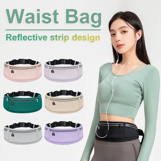 Waist Bag Men Women Outdoor Sports Belt Pouch Sports Fanny Pack Mobile Phone Bag Gym Running Cell Phone Jogging Run Cycling Bag