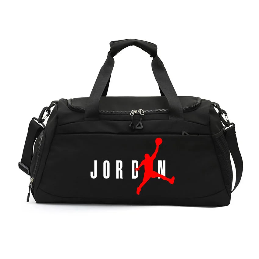 Dry Wet Separation Bags Basketball Yoga Sports Shoulder Handbags Waterproof Multifunctional Swimming  JOR Letter Printed Bag