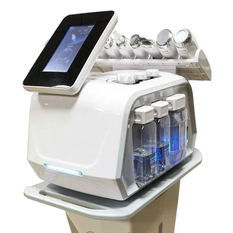 makeup sets Beauty Equipment H2O2 Jet Peel Oxygen Facial Gun for Wrinkle Removal Anti-Aging Improved Sagging Contours