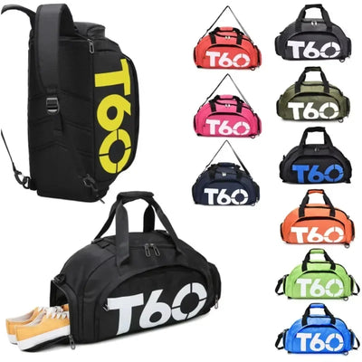 Travel Sports Bag Men Gym Bag Oxford Dry Wet Separation Bag Large Capacity Yoga Sports Backpack Luggage Bag Fitness Training Bag