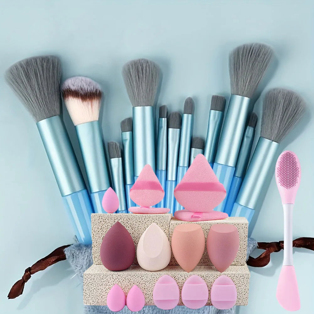 8/13/28Pcs Makeup Brushes Sets Professiona Cosmetic Foundation Powder Eyeshadow Kabuki Blending Make Up Brush Makeup Beauty Tool