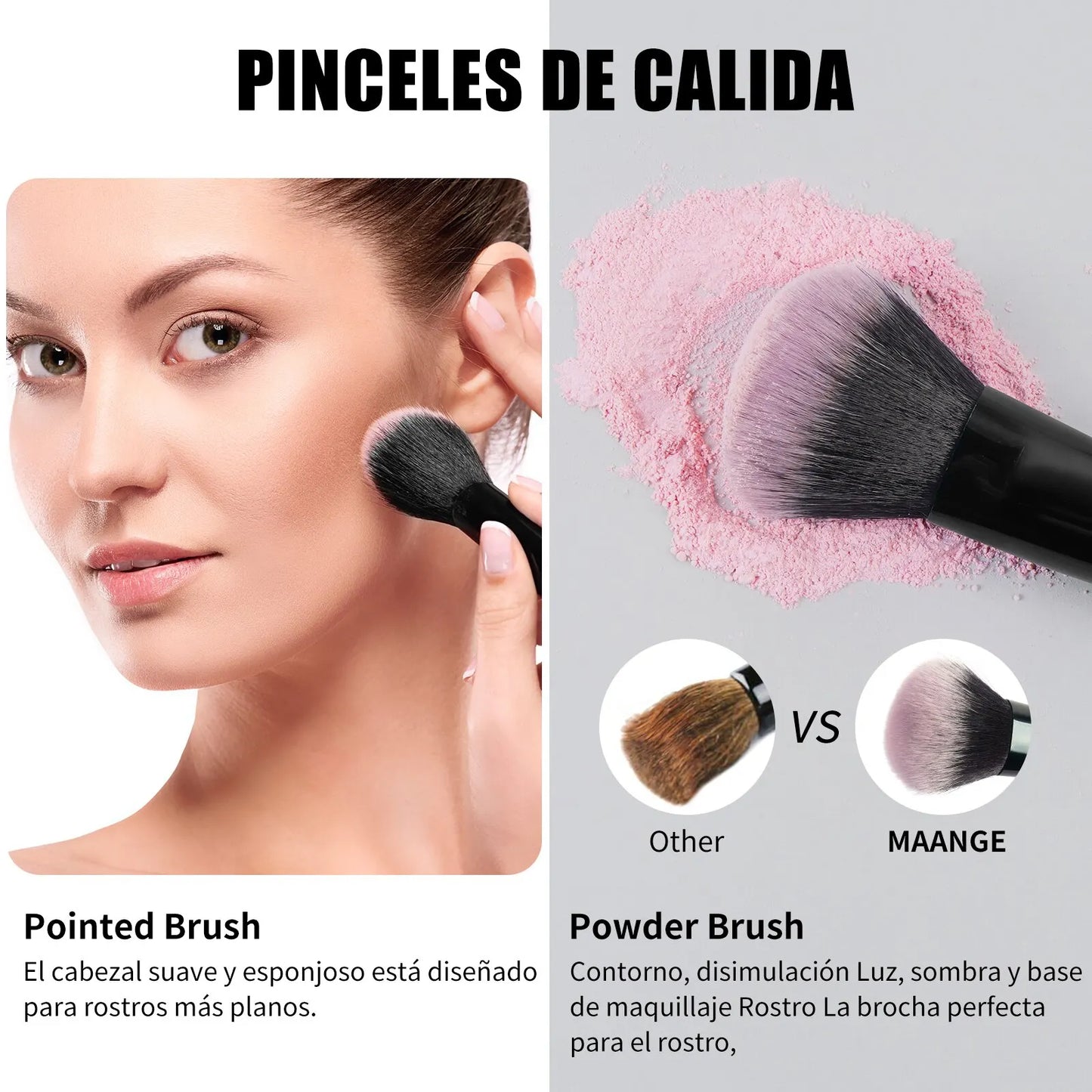 20 Pieces Gift Box Makeup Brushes Kit Beauty Tool Professional Makeup Foundation Eyeshadow Powder Brushes Set For Women Gift