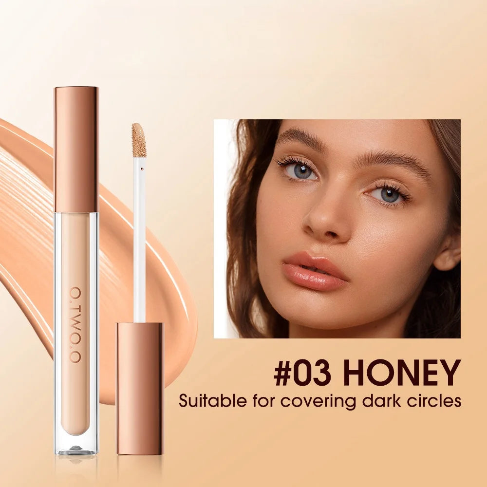 O.TWO.O Concealer Makeup Base Matte Lightweight Waterproof Eyes Dark Circles Foundation Cream Face Concealer Comestics