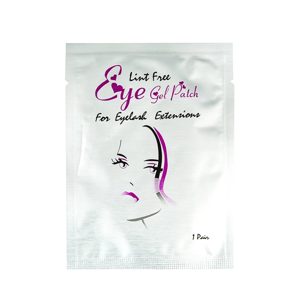 50Pairs/Lots Eye Patches Eyelash Extension Under Eye Pads Hydrogel Patches For Extension Padding For Eyelash Extension Makeup