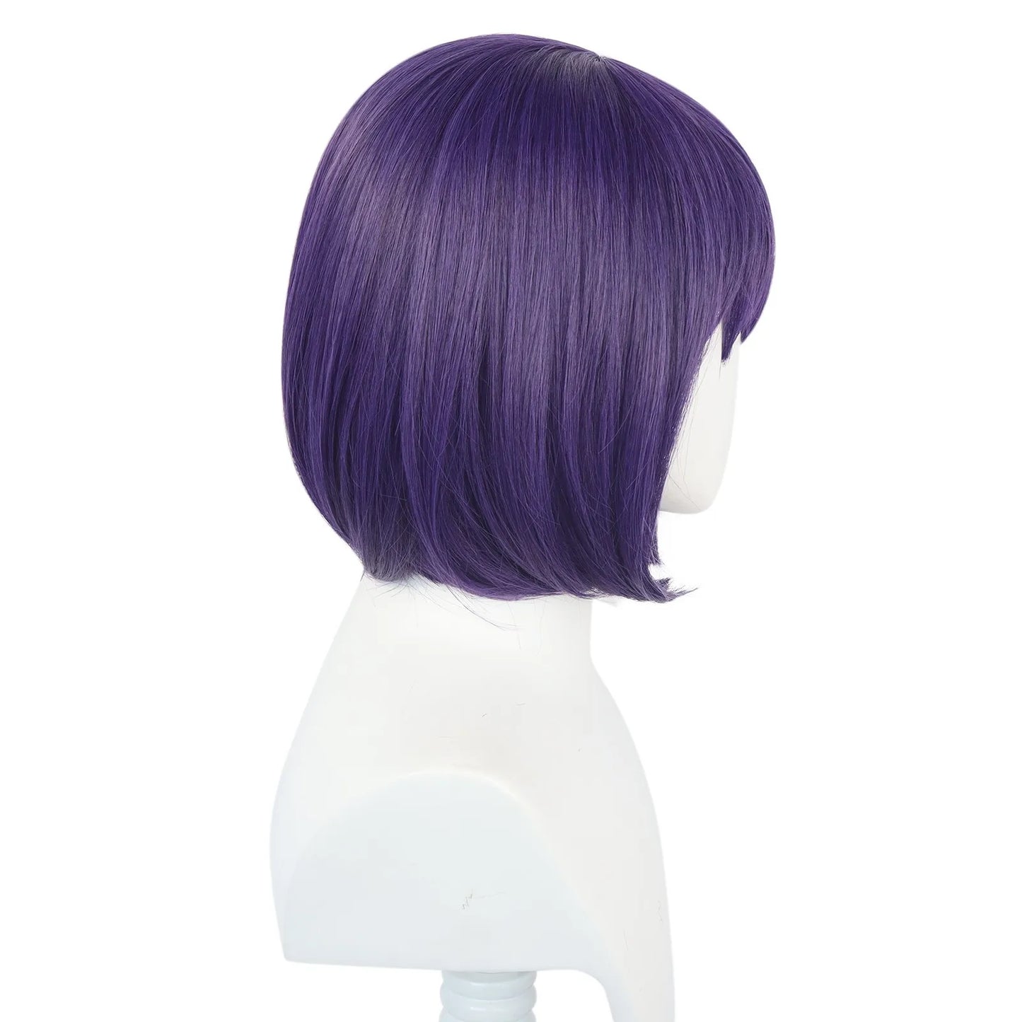 School Short Purple My Dress-Up Darling Kitagawa Marin 12inch Straight Synthetic Girls Cosplay Wig for Halloween Christmas
