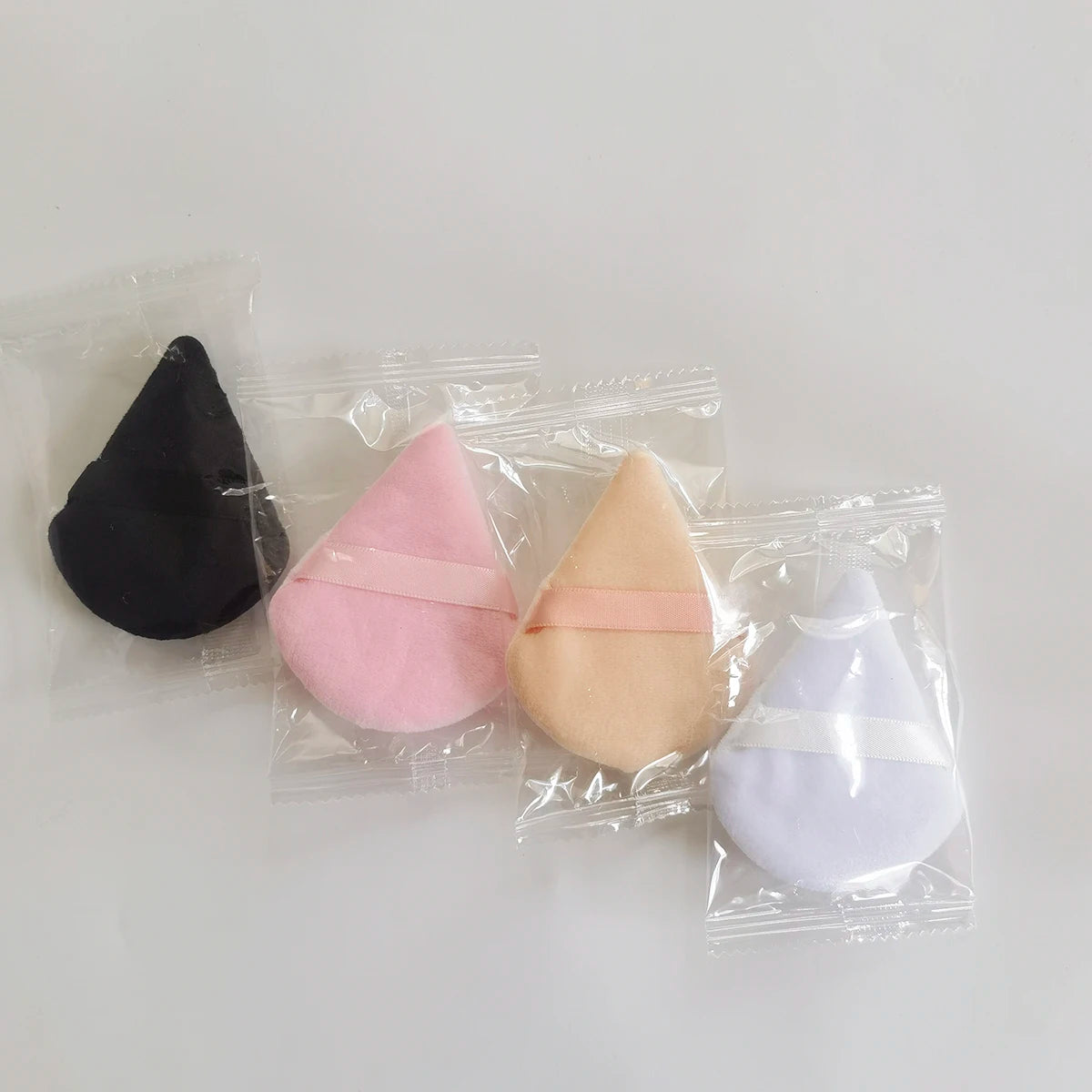 Flocked Cushion Makeup Puff Suitable For Dry And Wet Use Flawless Skin-Friendly Setting Puff for Pressed Powder and Loose Powder