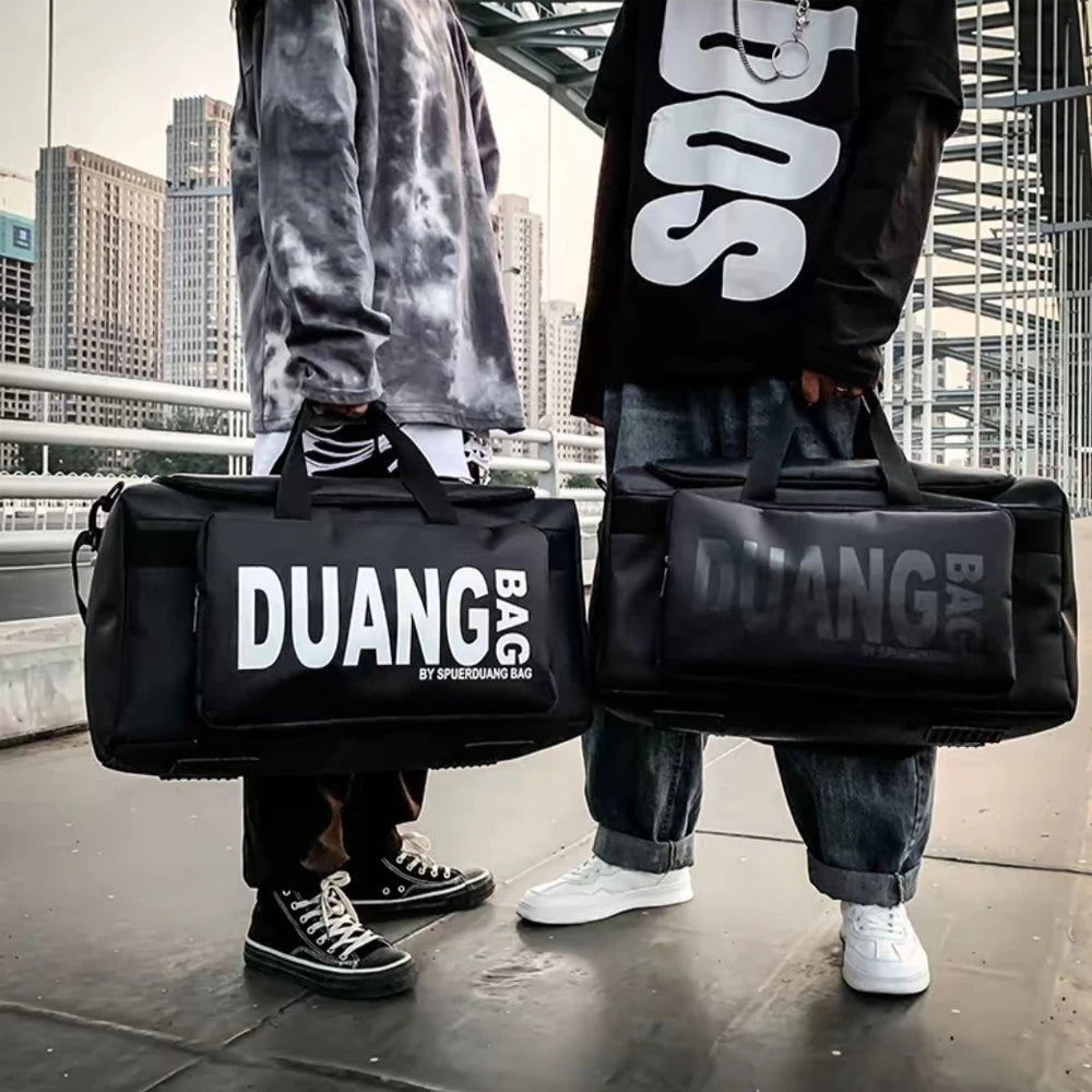 1pcs  Water Resistant Gym Bag Sports Travel Duffel Weekender Bag for Airplane Carry on Workout Overnight for Women & Men