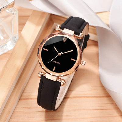 Luxury Watch Women Bracelet Rhinestone Fashion Wristwatch Female Casual Ladies Watches Bracelet Set Clock Reloj Mujer Elegante