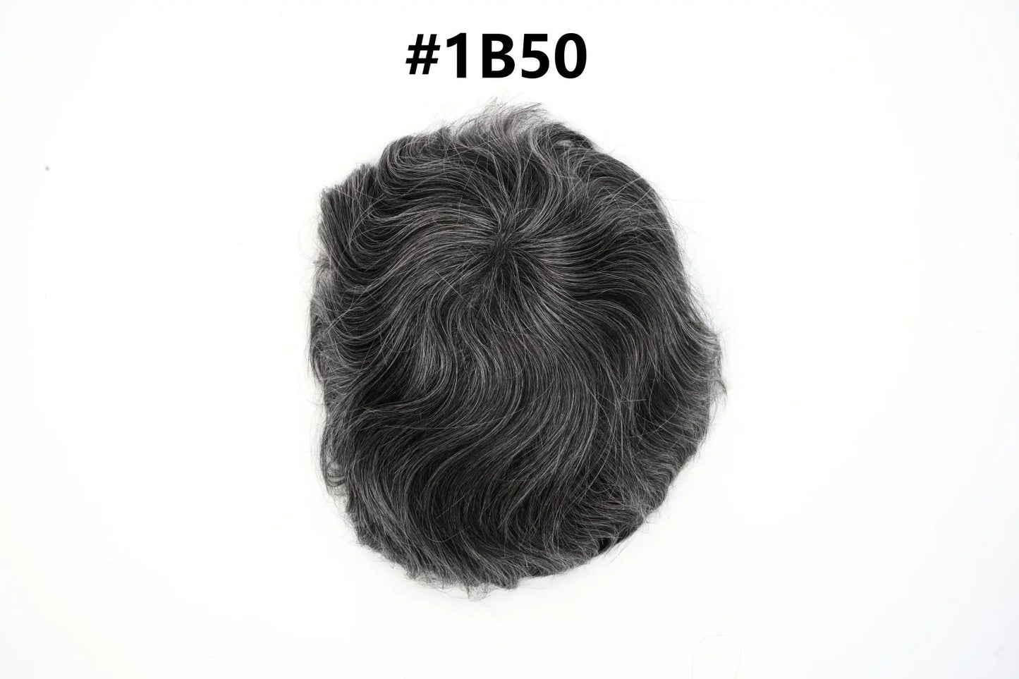 0.03mm Clearance Super Thin Skin Toupee V Loop  Men Toupee Capillary Prothesis Hair Piece For Men Hair Replacement System