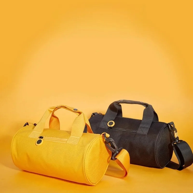 Lightweight Nylon Gym Bag One Shoulder Travel Sports Handbag for Girls Dance Fitness Yoga Weekend Swimming Child Storage