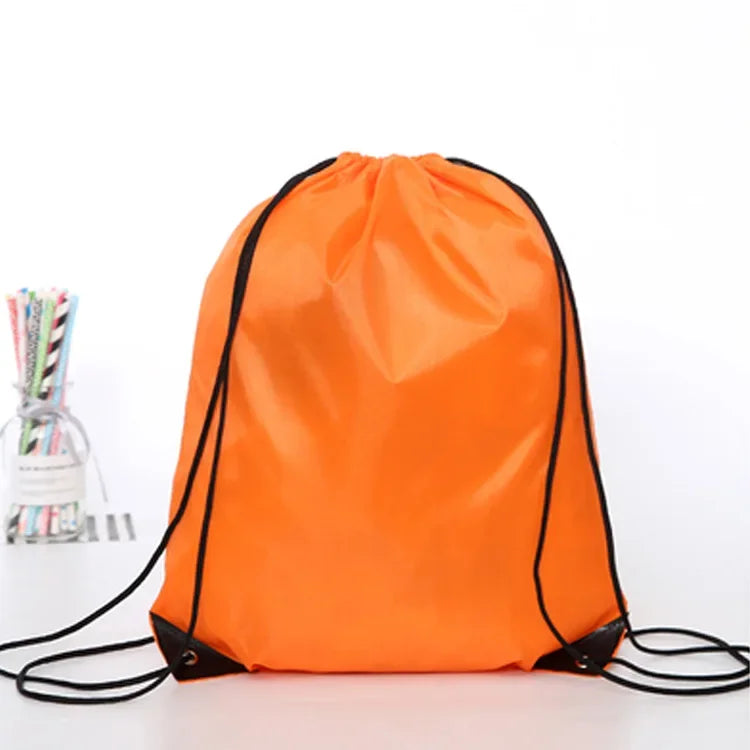 Waterproof Sport Gym Bag Drawstring Sack Sport Fitness Travel Outdoor Backpack Shopping Bags Swimming Basketball Yoga Bags