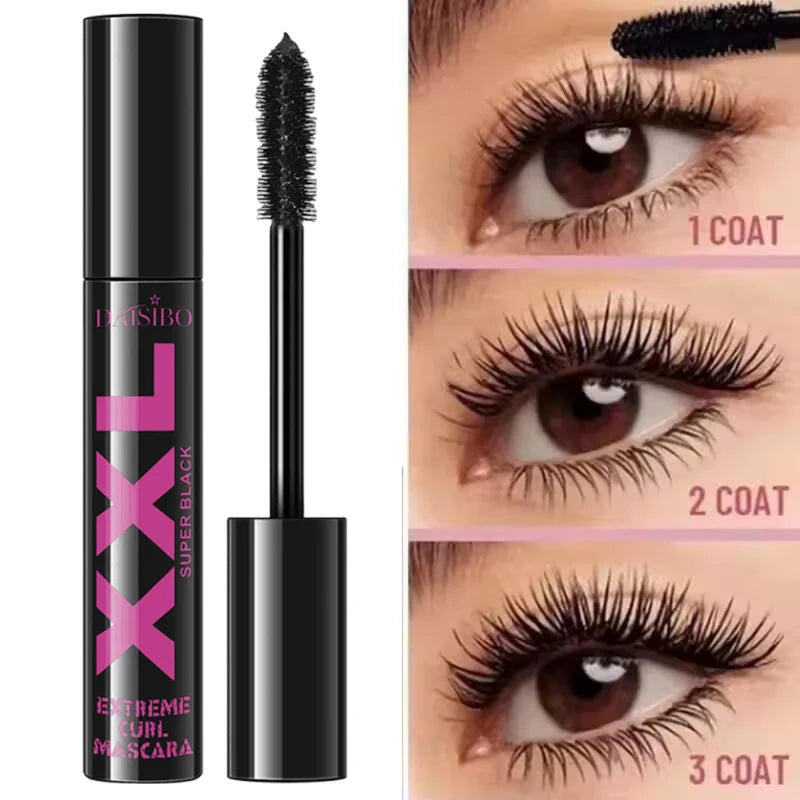 5D Mascara Eyelash Extension Volumizing Long-Wearing Smudge-Proof Thick Quick-drying Waterproof Black Mascara Eye Makeup New