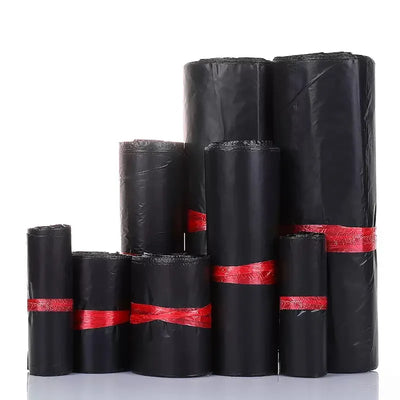 50Pcs Shipping Envelope Bags Plastic Express Envelope Storage Bags Black Color Mailing Bags Self Adhesive Seal Courier Bag