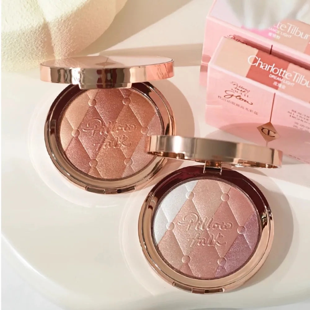 CT 9-color Eyeshadow Palette Shell-like High-gloss Gemstone Palette Controls Oil Light Matte Finish Lasts Longtime Makeup