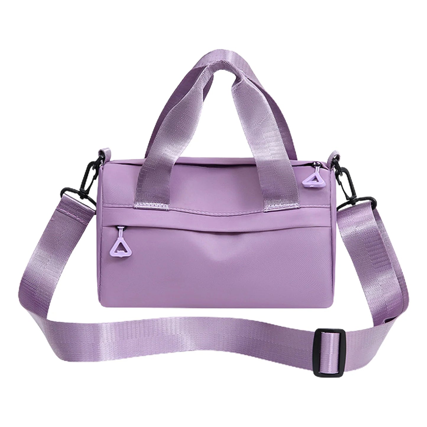 Small Gym Bags Multipurpose Zippered Fitness Bags Outdoor Tote Bag With Shoulder Straps Portable Crossbody Bags For Hiking