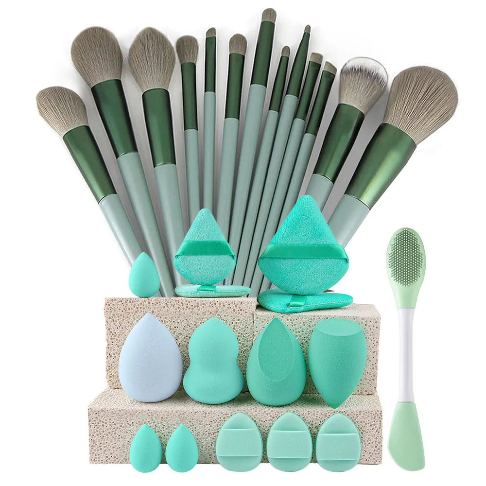 8/13/28Pcs Makeup Brushes Sets Professiona Cosmetic Foundation Powder Eyeshadow Kabuki Blending Make Up Brush Makeup Beauty Tool