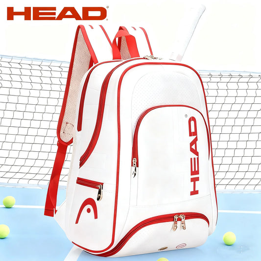 HEAD Tennis Backpack Multifunctional Waterproof Tennis Raquets Sports Bag Large Capacity Padel Court Bag With Shoe Compartment