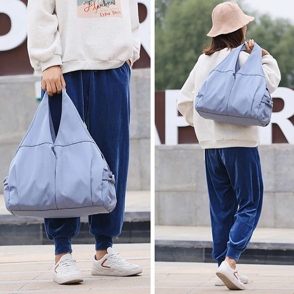 Women Sports Gym Bag Travel Dry Wet Bag Handbag Multiple Compartments Swimming Shoulder Messenger Weekend Fitness Training Bag