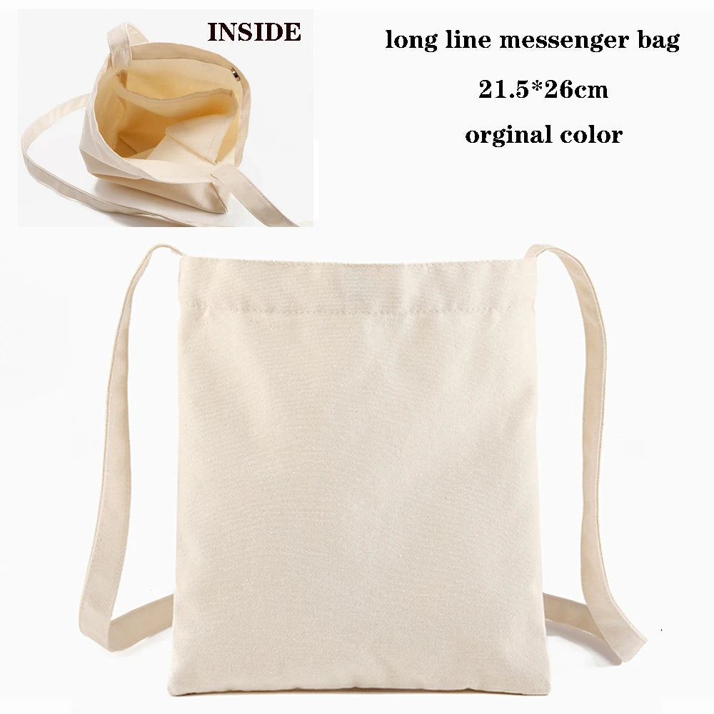 Canvas Bag Storage Bag Grocery Bag Eco-Friendly foldable Bag folding Pocket Tote Portable Shoulder Handbags Food Shopping bag