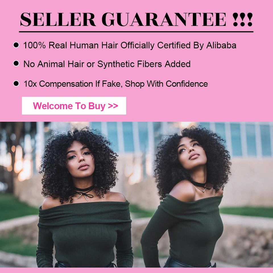 VSHOW Invisible Hairline 3 IN 1 Half Wig Yaki Kinky Straight Flip Over Elastic Drawstring Glueless Human Hair Wig For Beginner