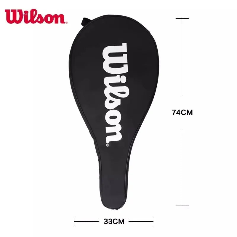 Original Wilson Tennis Racket Bag One Shoulder Tennis Racket Cover Portable Ultra Light Tennis Racquet Bag