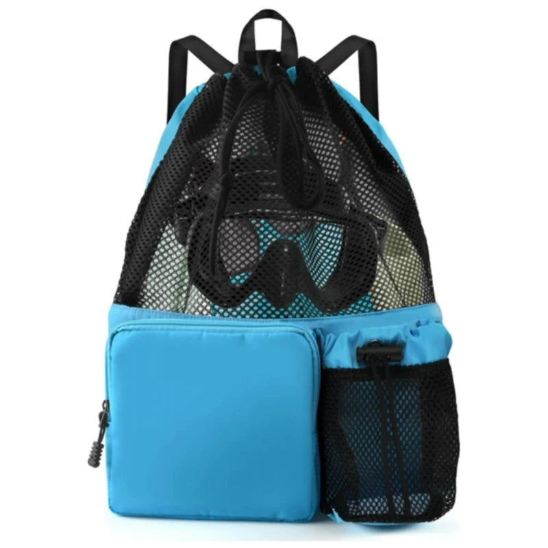 Multi-Function Sports Bag with Shoe Pocket - Beach/Gym/Hiking/Travel/Camping, 4 Colors, Lightweight & Water-Resistant for Athlet