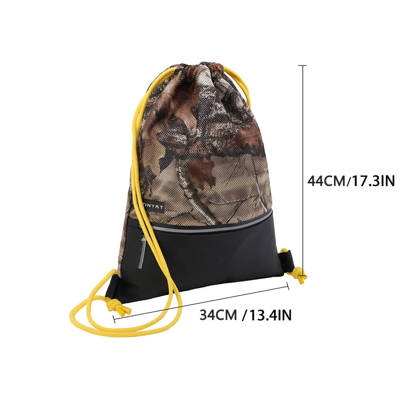 High-Capacity Sports Backpack Newest Design Soccer Ball Storage Elastic Functional Bag Waterproof Portable for Outdoor Camping