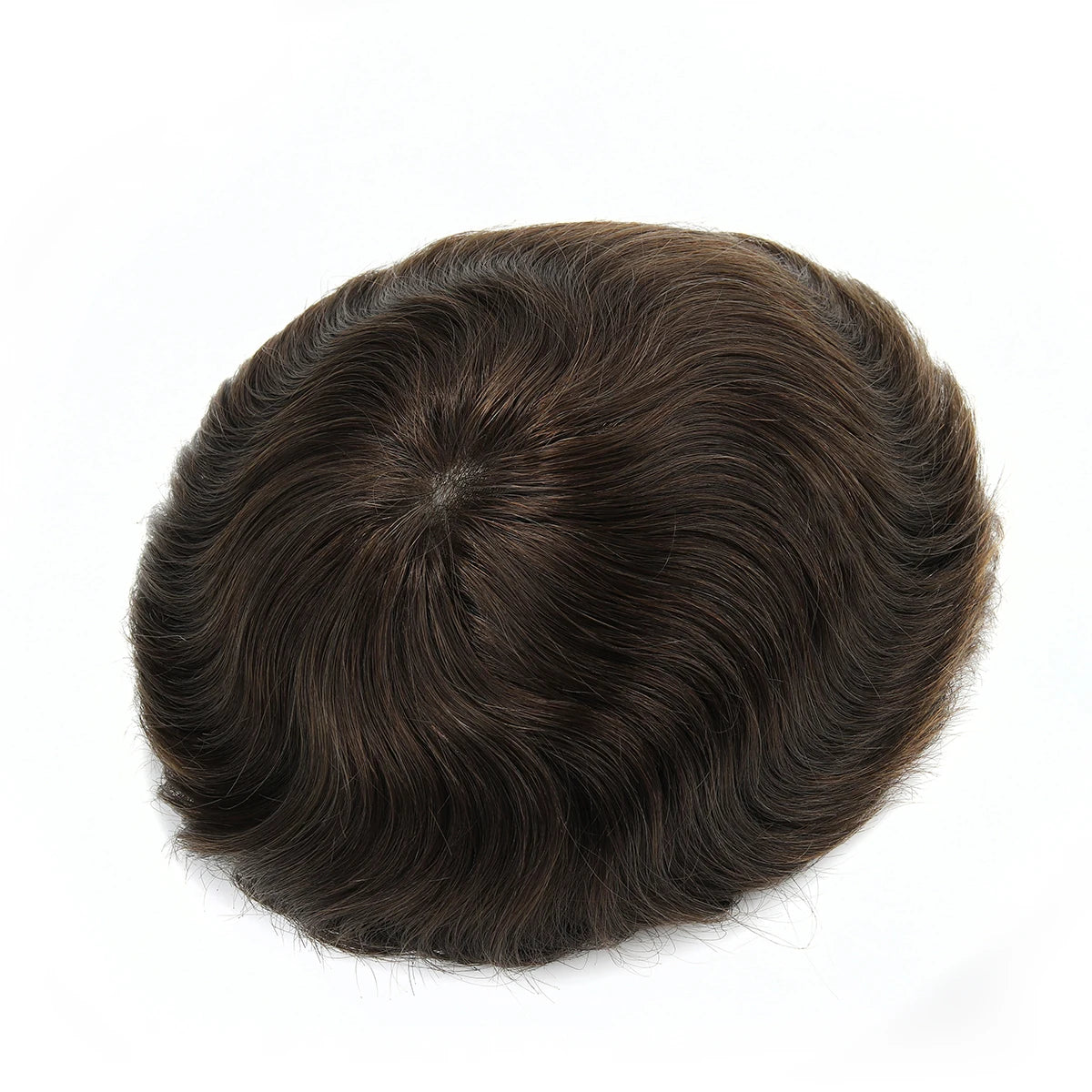 Beeos TJNG 6 inches 0.03-0.04mm Super Thin Skin Men Toupee Hair System Human Hair Protesis Capilar Hombre Pelo Humano