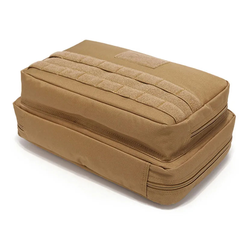 Oxford Cloth Men's Outdoor Waterproof Bag Outdoor Tactical Handbag Outdoor Multifunctional Large Capacity Storage Bag