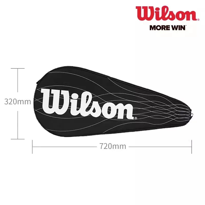 Original Wilson Tennis Racket Bag One Shoulder Tennis Racket Cover Portable Ultra Light Tennis Racquet Bag