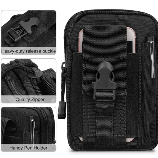 Magnetic Gym Phone Sling Bag for Men Women GYM Floor Organizer Sport Chest Crossbody Handle Pouch for Earphone Key Water Bottle