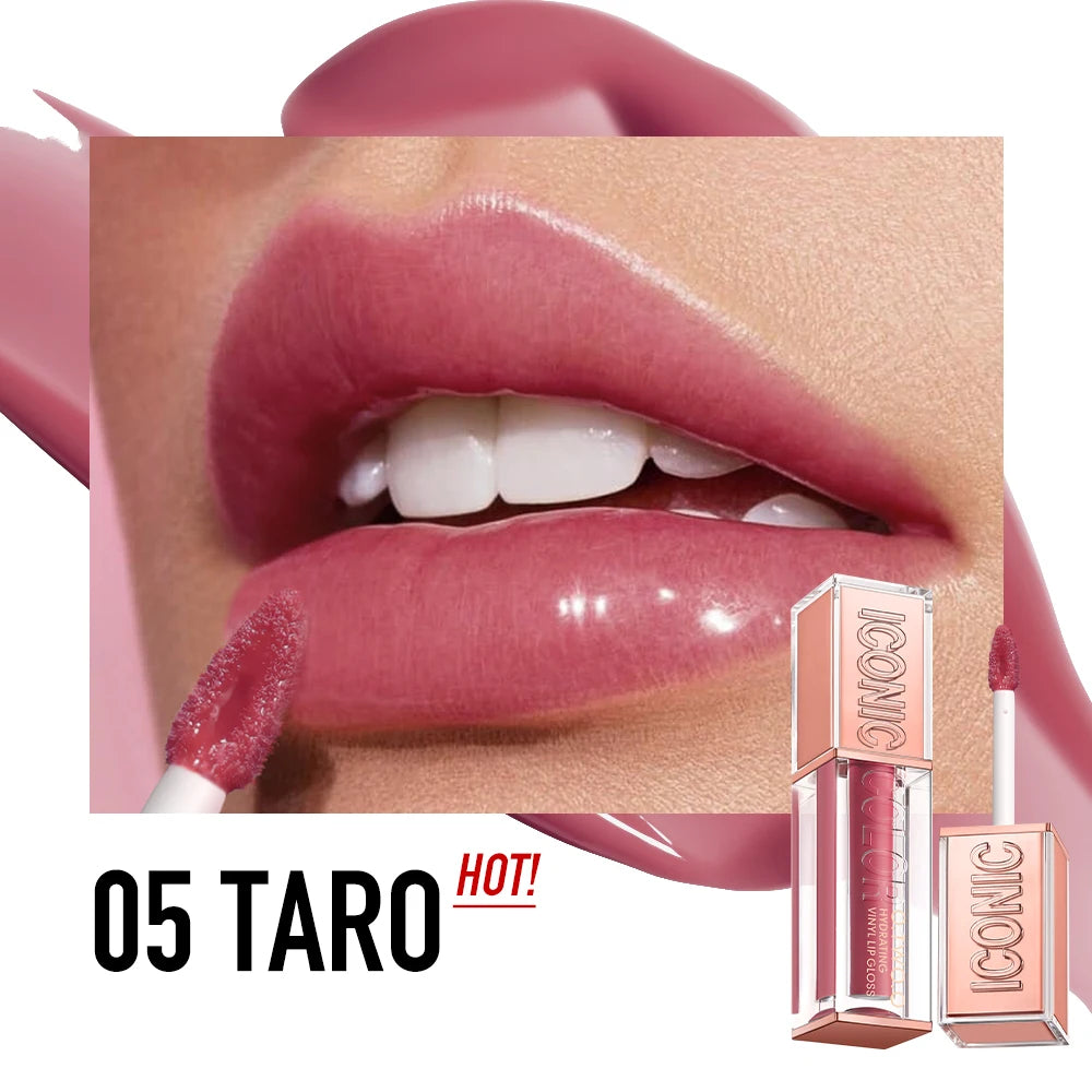 O.TWO.O Lip Gloss Lip Tint Glow Lightweight Hydrating Moisturizing Non-Sticky Long Lasting Plump Red High-shine Lip Glaze Makeup