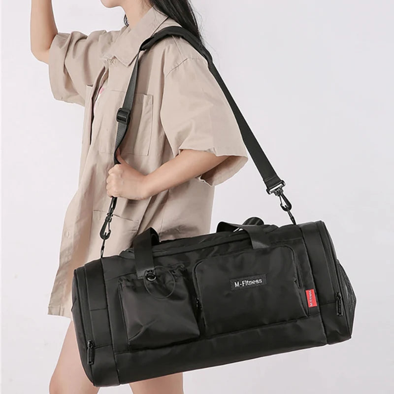 Man Bag Travel Gym Duffel Sports Yoga Bags for Women Fitness Outdoor Camping Hiking Trekking Handbag Large Luggage Storage Pack