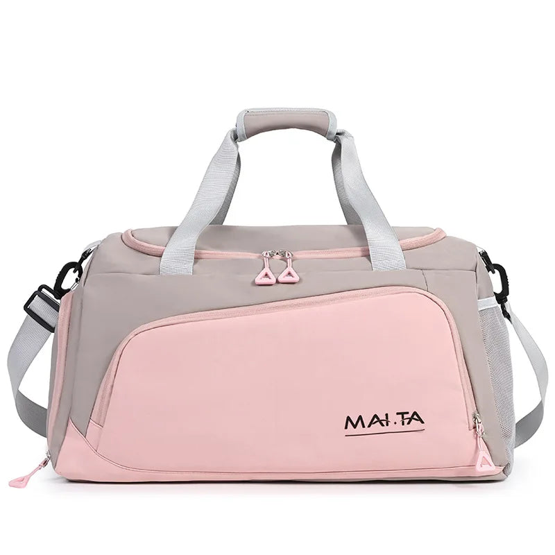 Sports Gym Bag Fitness Wet Dry Handbag Multifunctional Luggage Storage Packs For Female Outdoor Travel Bags with Shoe Pocket