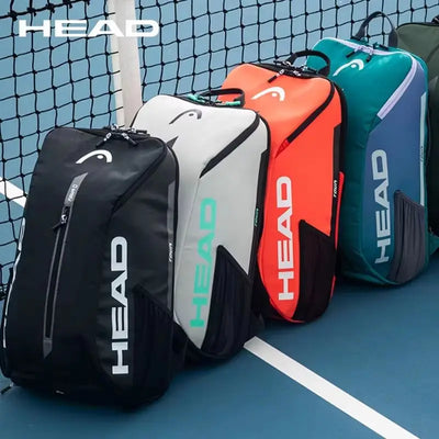 HEAD Tennis Backpack Tour Team Large Capacity Outdoor Sport Bag Multifunctional Tenis Padel Racket Bag With Shoe Compartment