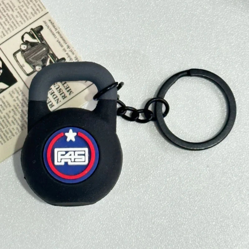 Creativity Weight Piece Barbell Keychain Gym Gifts for Gym Love Weight Piece Detachable Barbell Key Chain Charm Bag Pendant