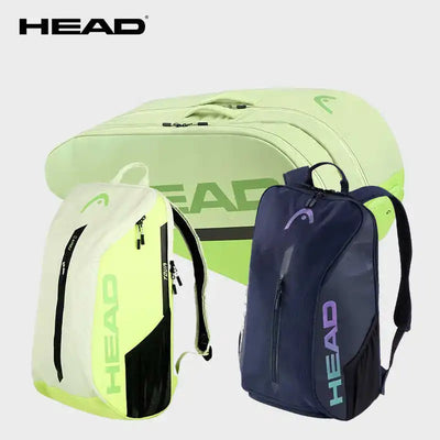 HEAD Tour Team Tennis Racket Backpack Tennis Bag Male Multifunctional Sports Bag Female Tenis Padel Racket Bag Badminton Genuine