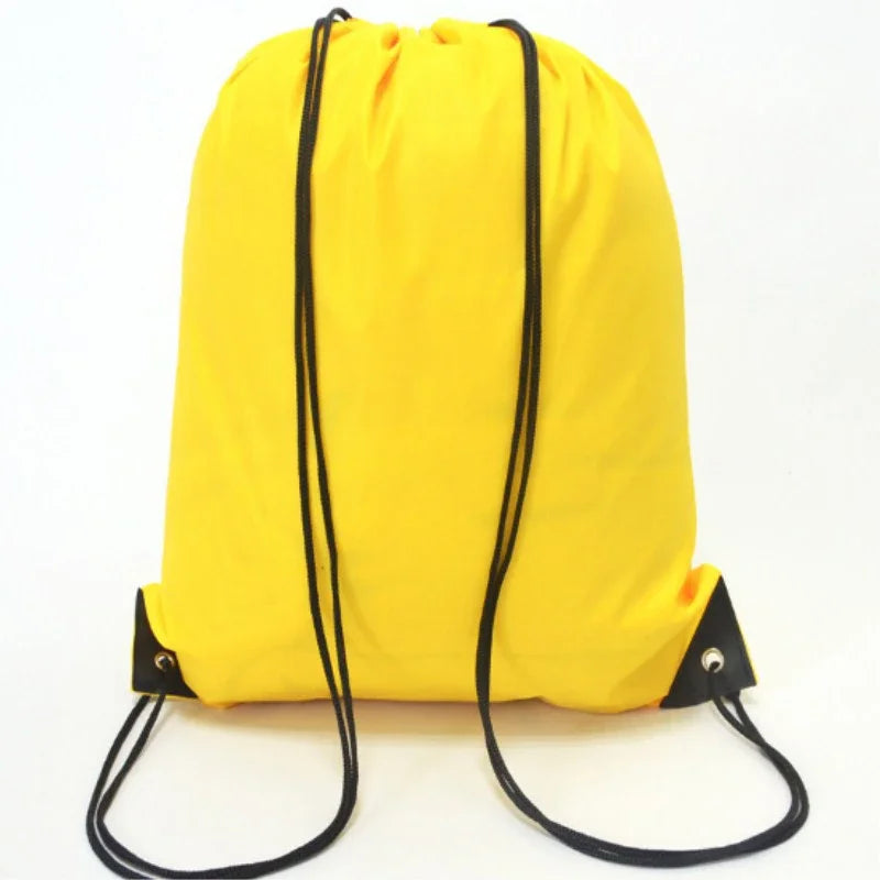 Waterproof Sport Gym Bag Drawstring Sack Sport Fitness Travel Outdoor Backpack Shopping Bags Swimming Basketball Yoga Bags