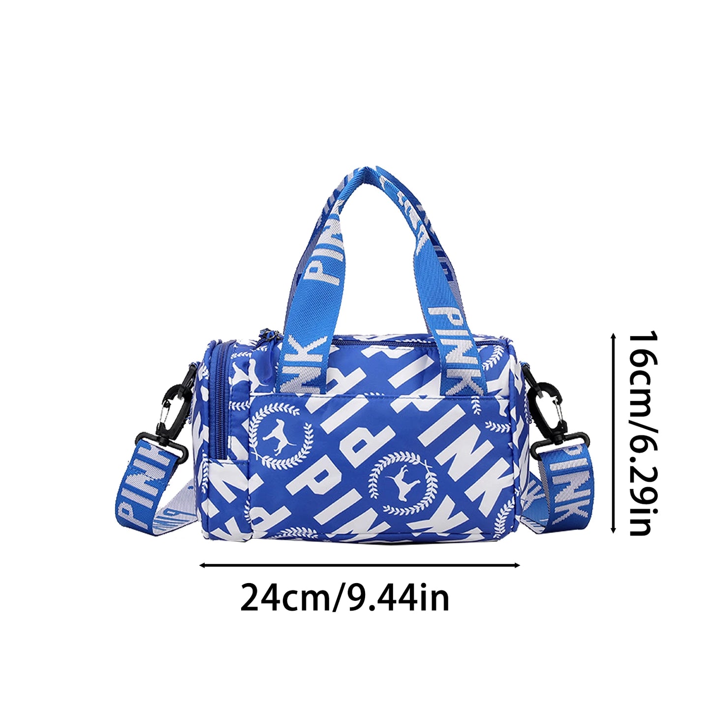 Womens Small Gym Bag Portable Multifunctional Travel Bag Waterproof Outdoor Bags Shoulder Bag For Phones Tablets Glasses Keys