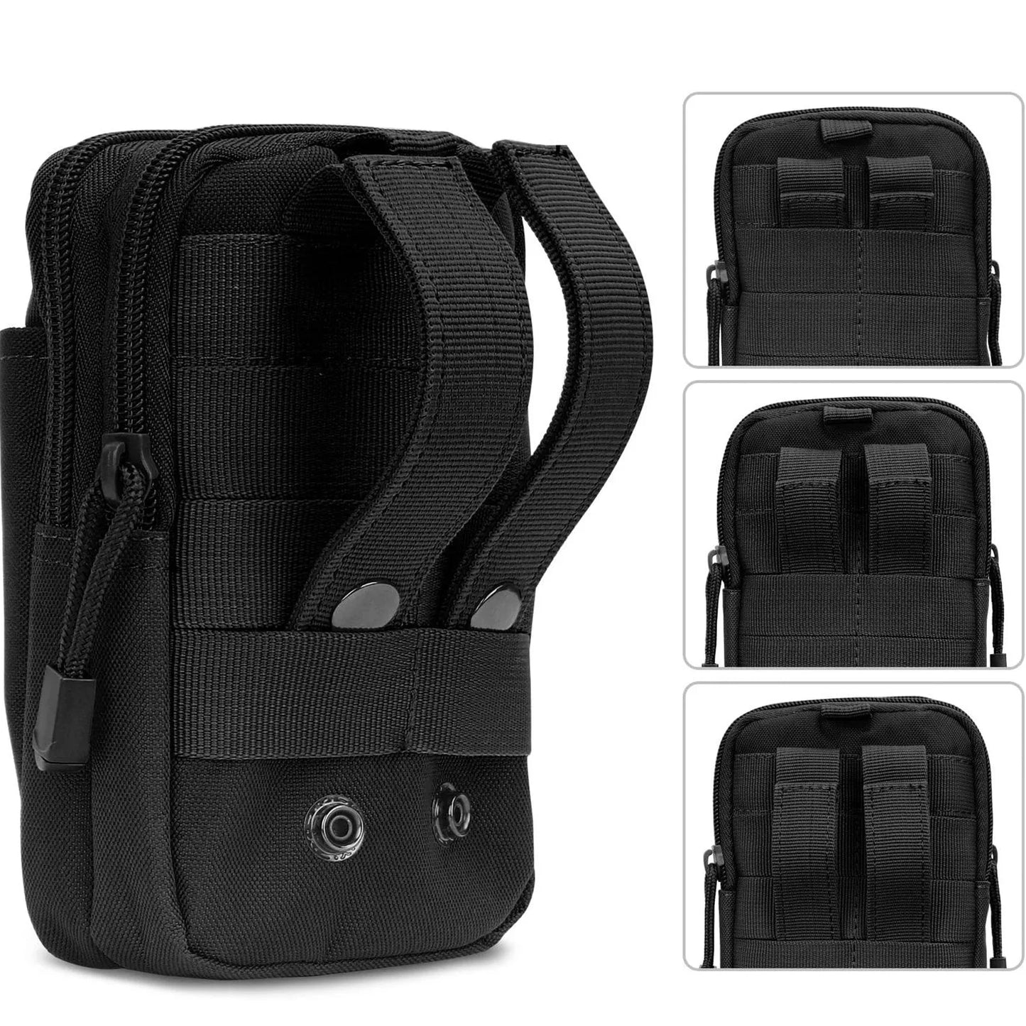 Magnetic Gym Phone Sling Bag for Men Women GYM Floor Organizer Sport Chest Crossbody Handle Pouch for Earphone Key Water Bottle