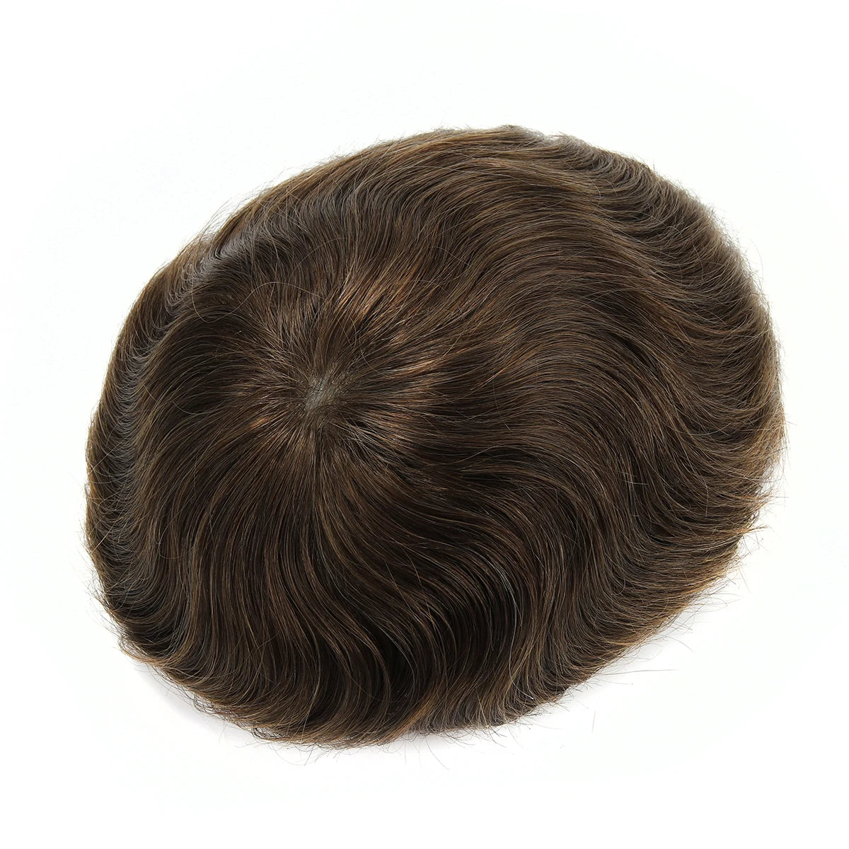 Beeos TJNG 6 inches 0.03-0.04mm Super Thin Skin Men Toupee Hair System Human Hair Protesis Capilar Hombre Pelo Humano