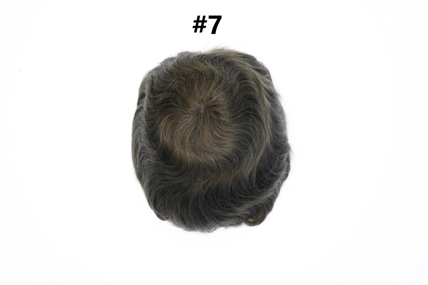 0.03mm Clearance Super Thin Skin Toupee V Loop  Men Toupee Capillary Prothesis Hair Piece For Men Hair Replacement System