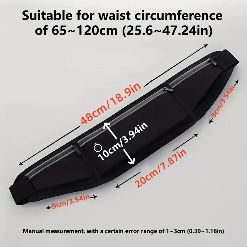 Waist Bag Men Women Outdoor Sports Belt Pouch Sports Fanny Pack Mobile Phone Bag Gym Running Cell Phone Jogging Run Cycling Bag