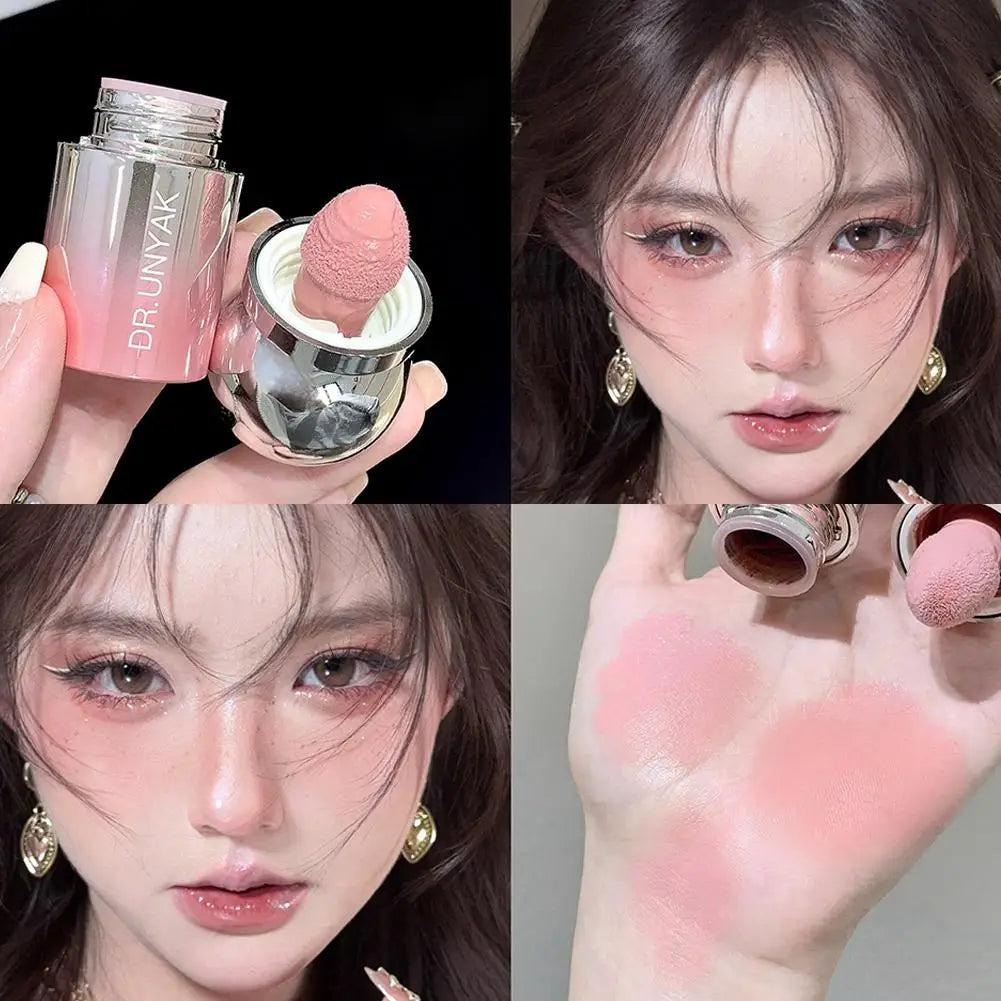 Liquid Blusher Peach Jelly Color Powder Natural Lasting Brighten facial Contour Blush Tint Makeup Cheek Face Blush Makeup